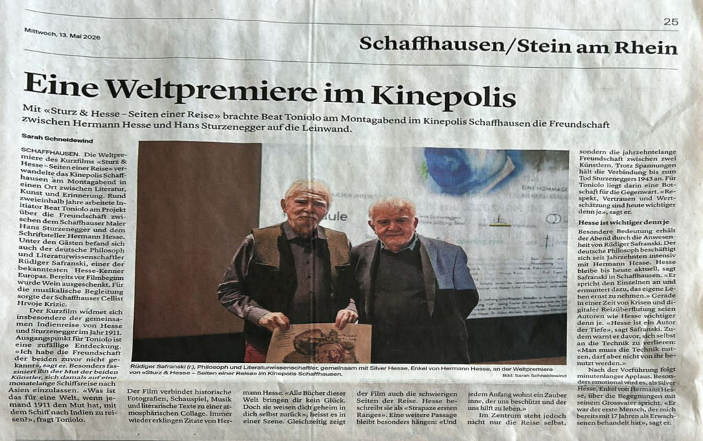 Weltpremiere Sturz & Hessen, Kinepolis 11. Mai 2026